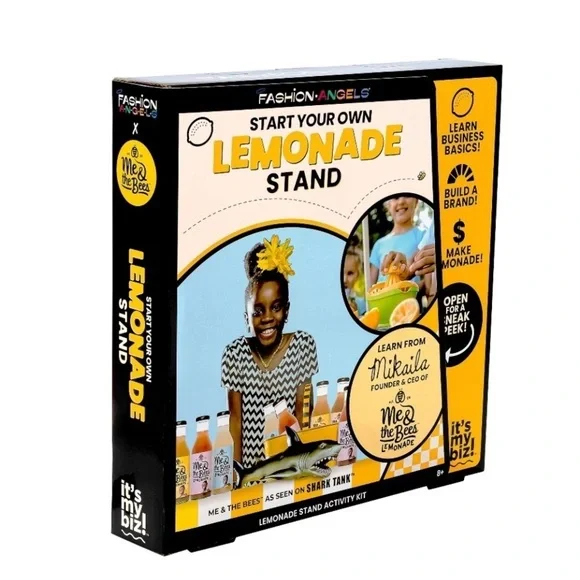 🌸 New Fashion Angels Lemonade Stand Kit, Everything Needed to Run A Kids 🍋 Stand - Picture 8 of 12